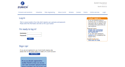 Desktop Screenshot of billing.zurichna.com